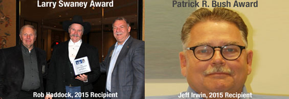 The Larry A. Swaney and Patrick R. Bush Volunteer Service Awards